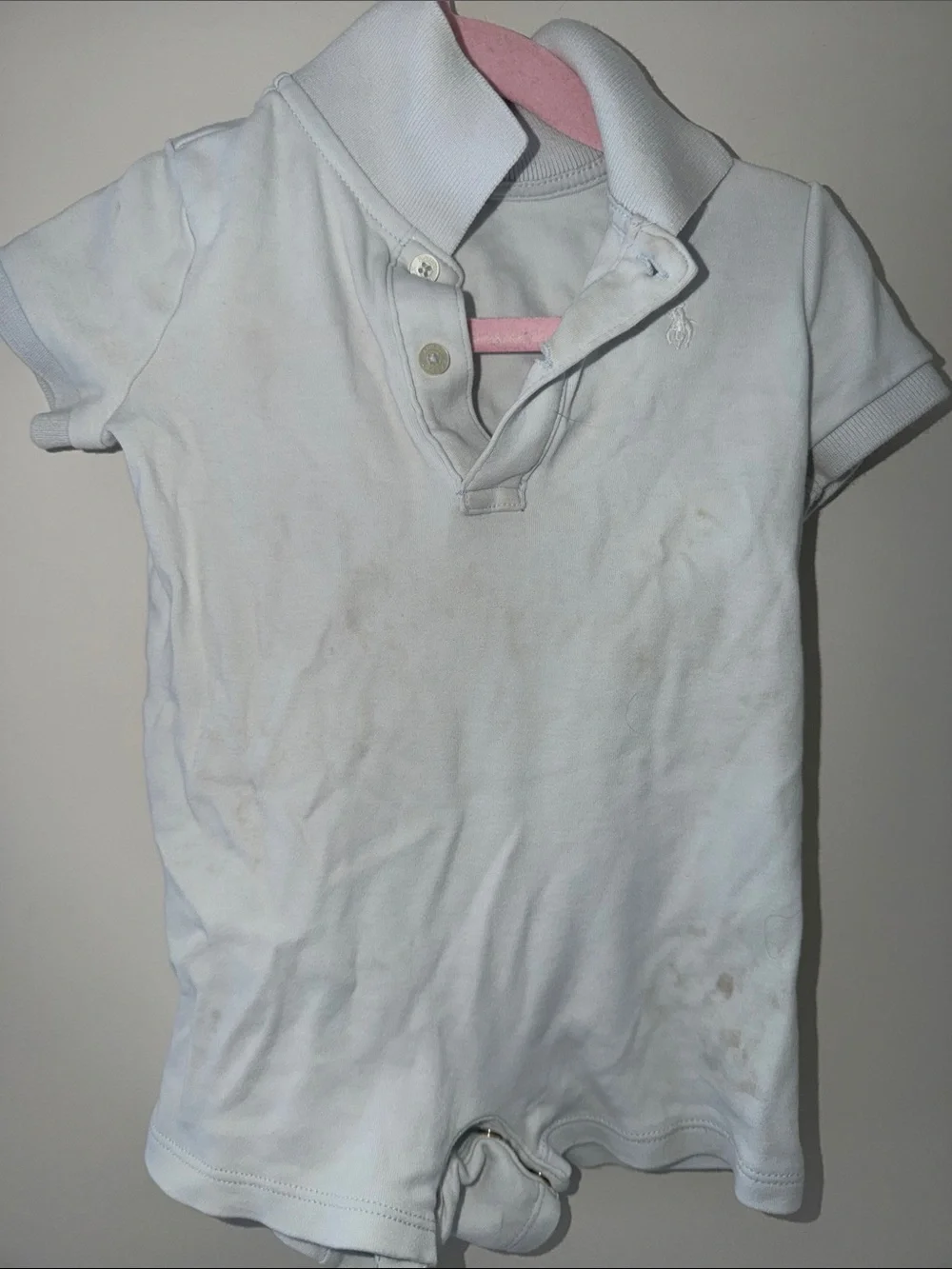 Ralph Lauren Light Blue Polo One-Piece